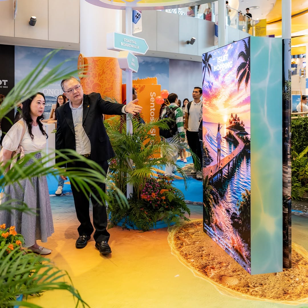 Island Hopping display at Greater Sentosa Exhibition