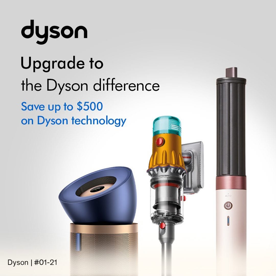 Dyson promotion at VivoCity