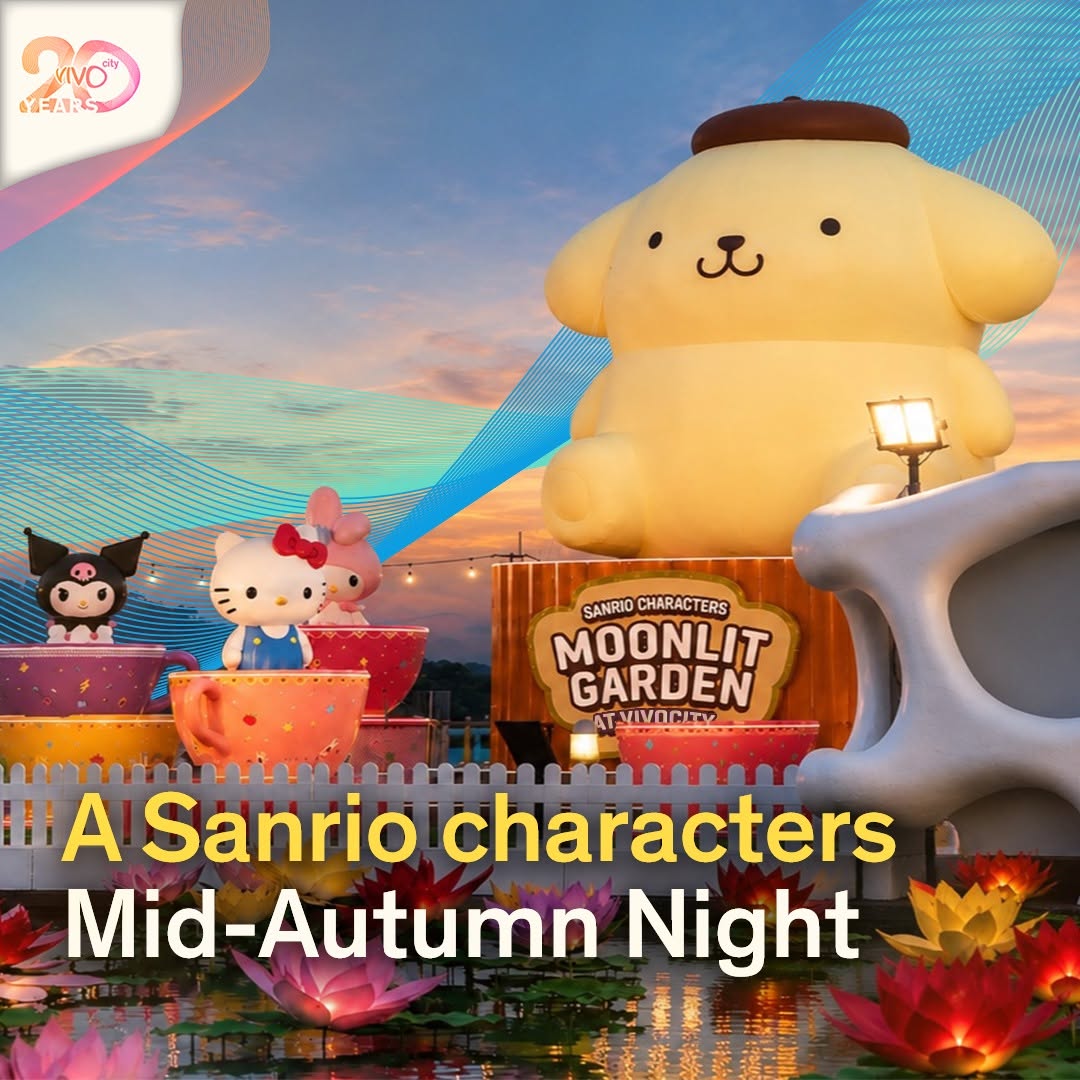Sanrio Characters Moonlit Garden Final Weekend at VivoCity Sky Park