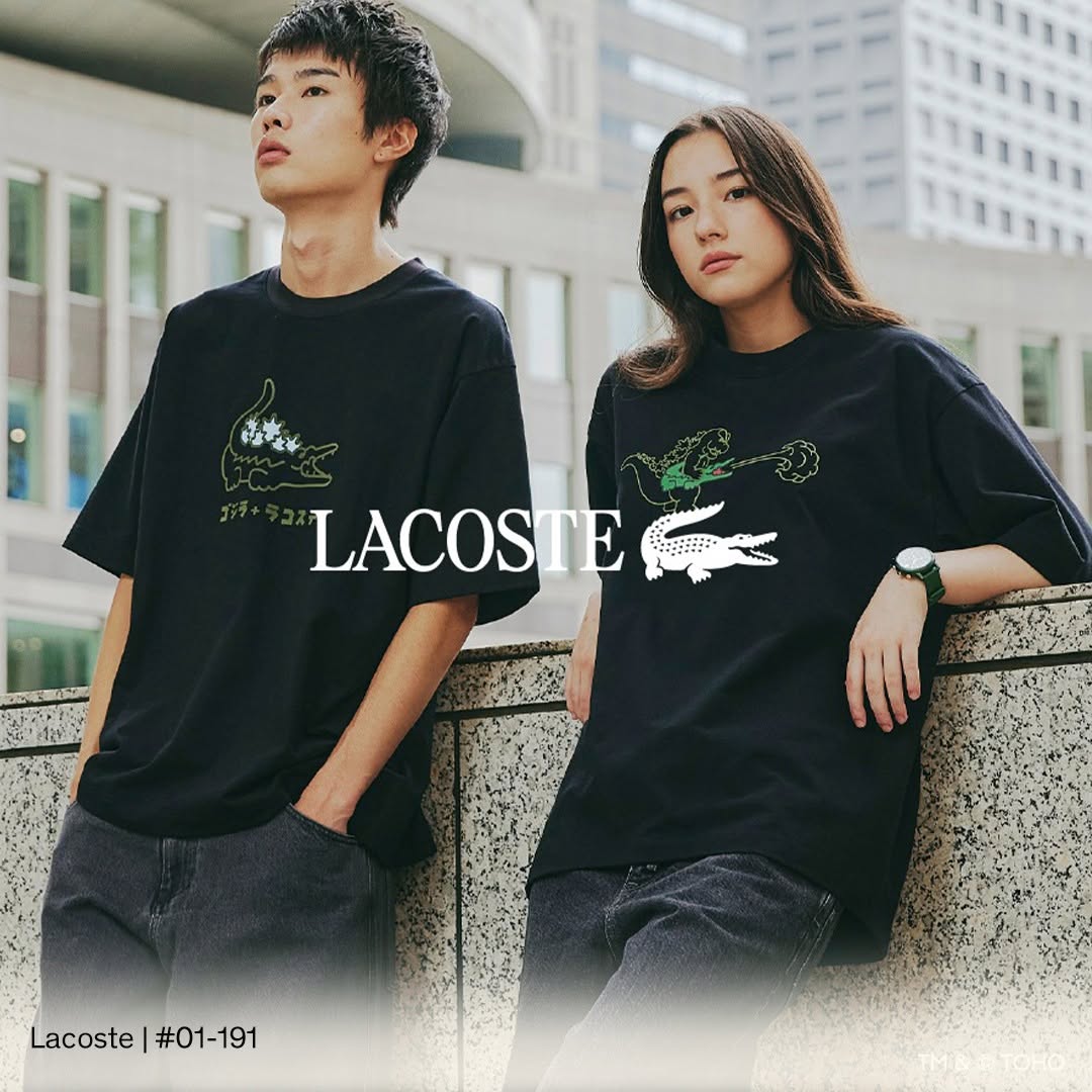 Lacoste graphic T-shirts at VivoCity