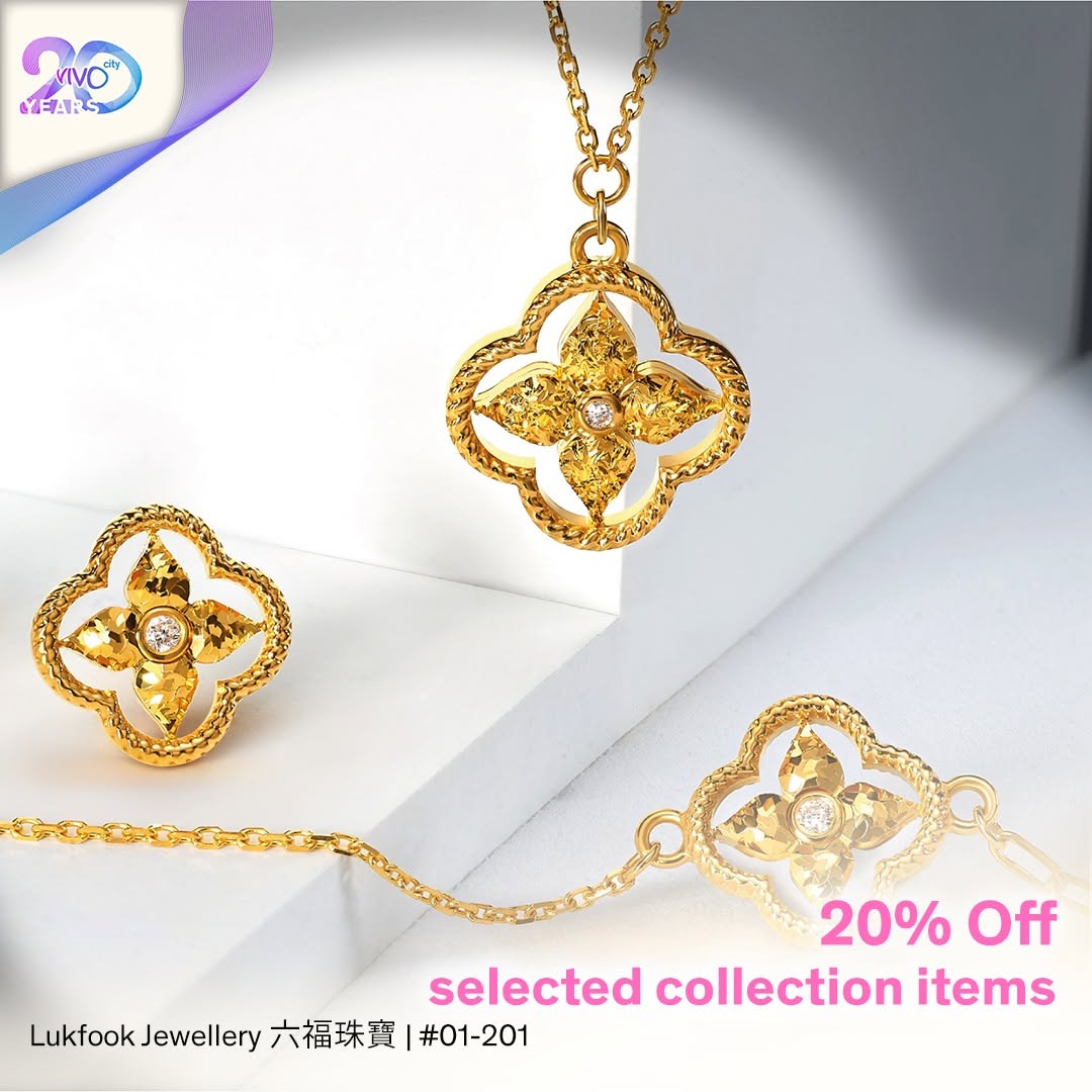 Lukfook Jewellery 20% off selected collection