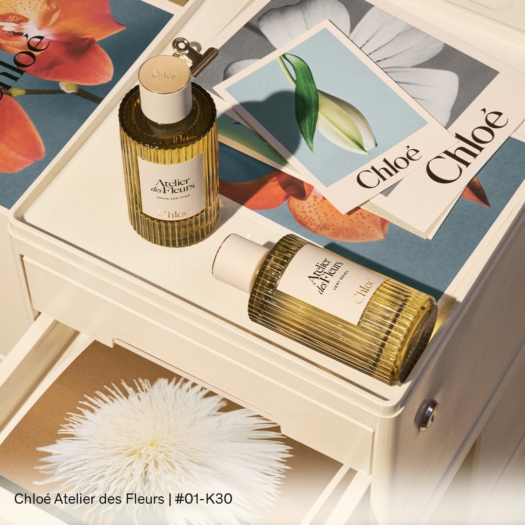 Chloé Atelier des Fleurs fragrance bottles