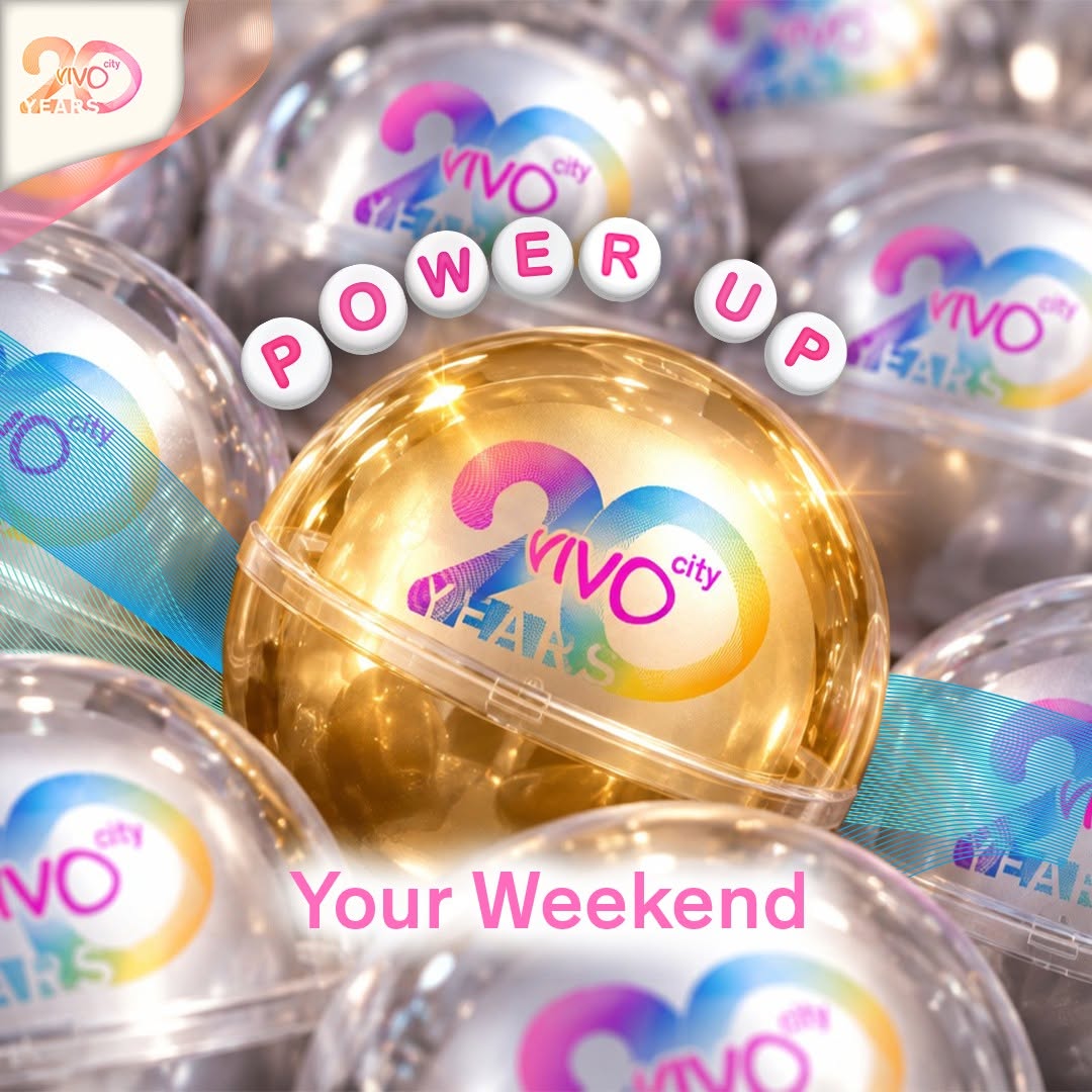 VivoCity VC20 Rewards Capsule weekend promotion