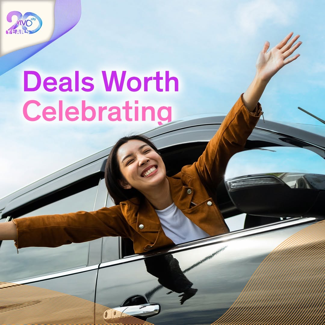 VivoCity Deals Worth Celebrating 20th Anniversary