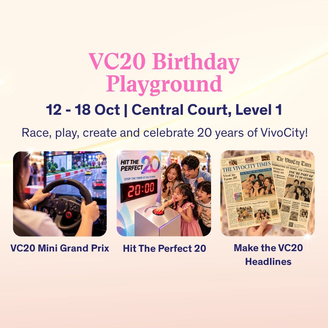 VC20 Mini Grand Prix at VivoCity
