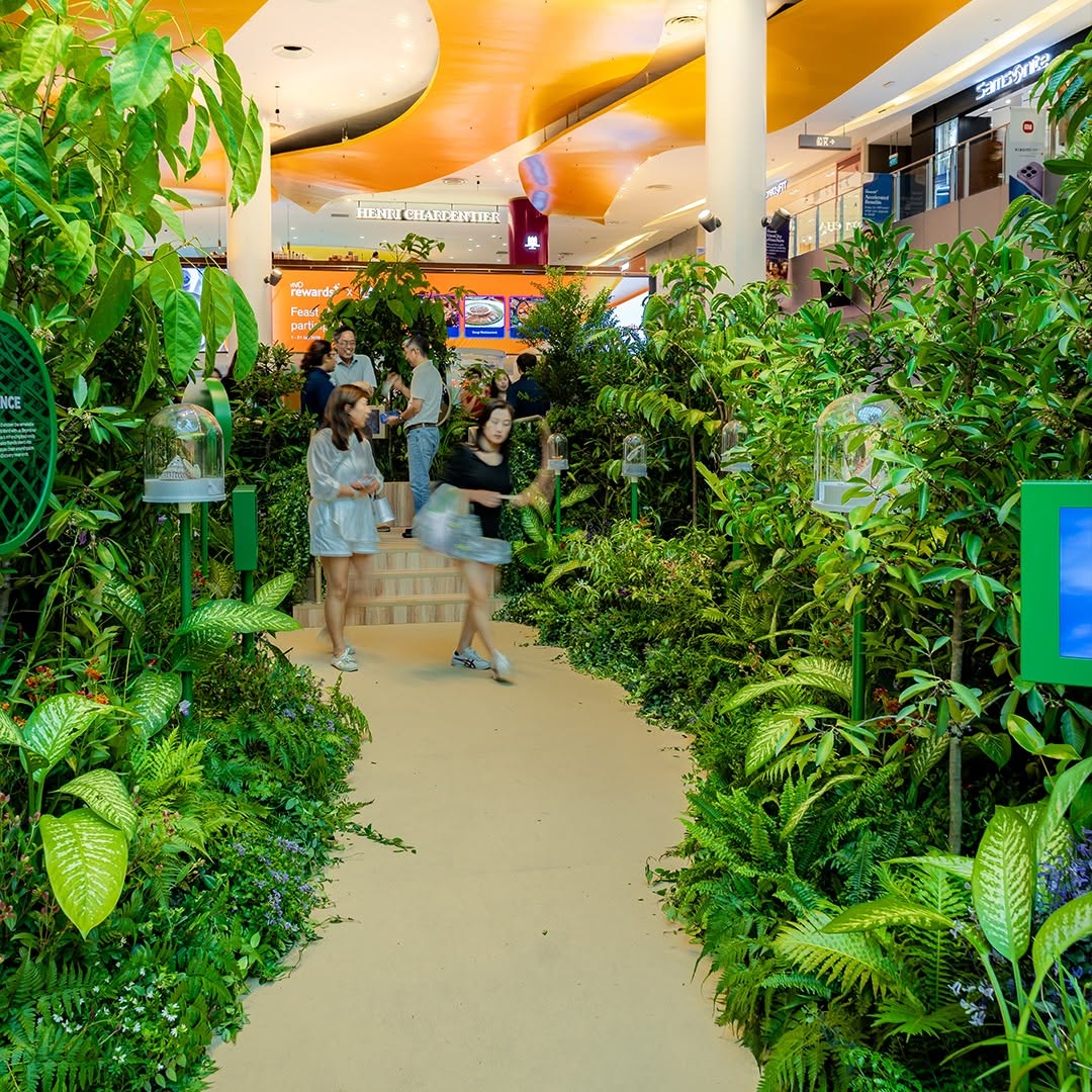 Greenery installation at Greater Sentosa Exhibition