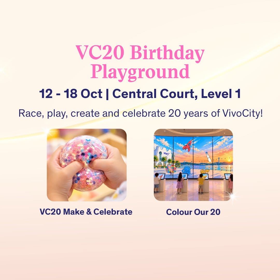 VC20 Make and Celebrate at VivoCity