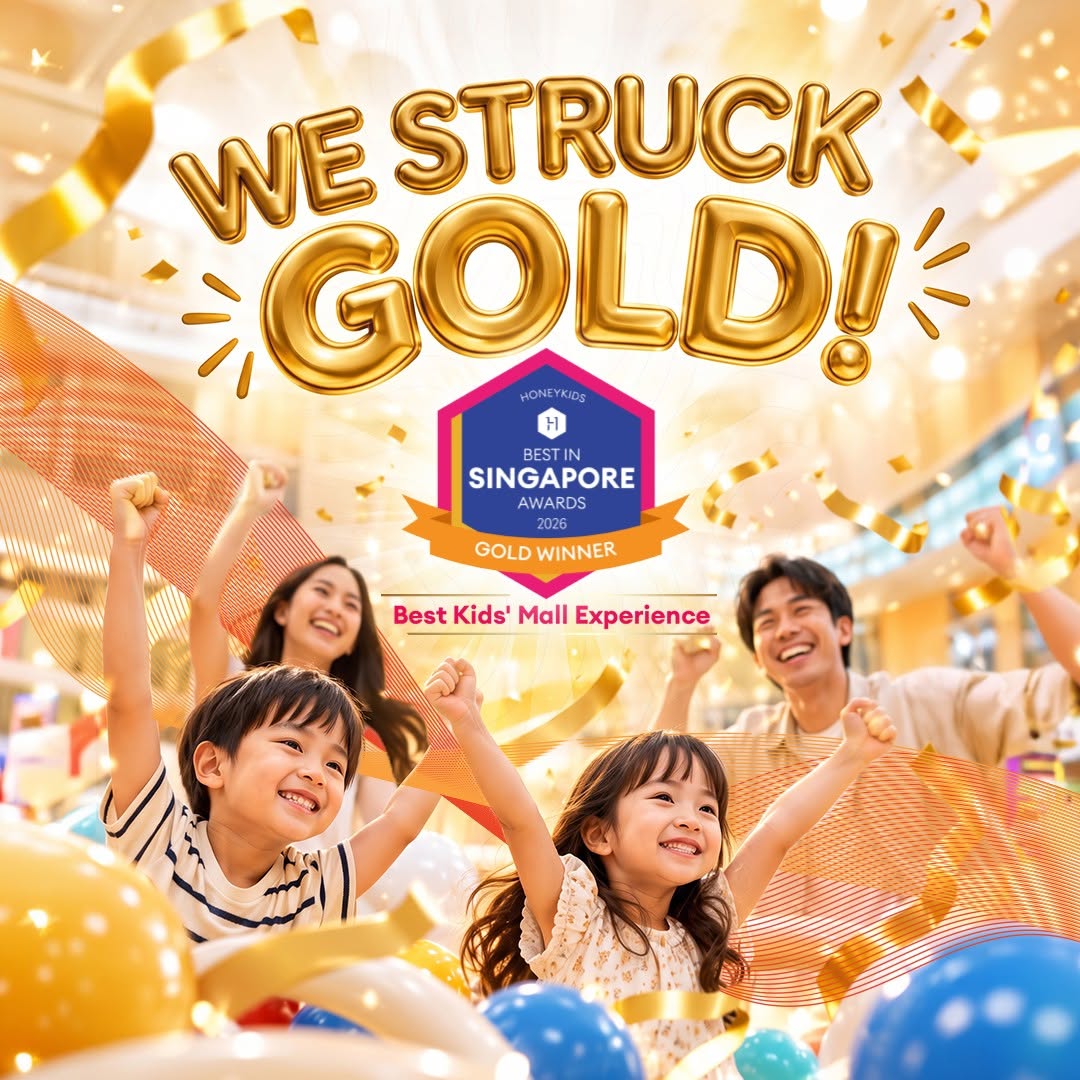 VivoCity Gold Winner HoneyKids Best in Singapore Awards 2026