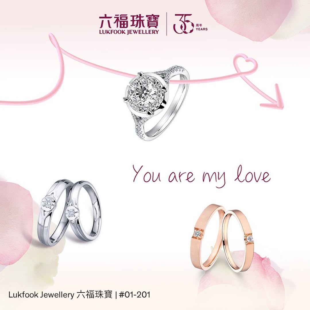 Lukfook Jewellery collection at VivoCity