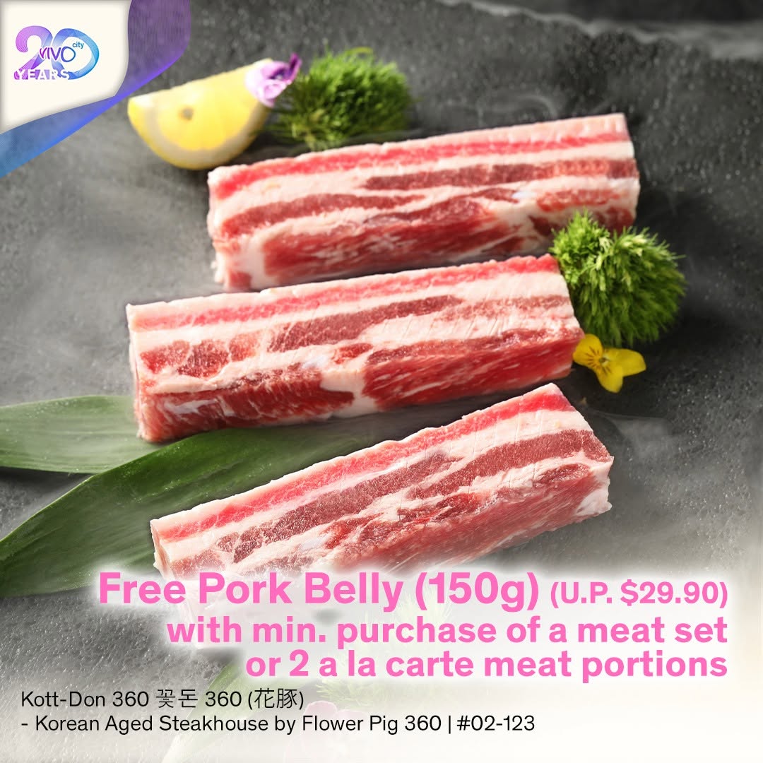 Kott-Don 360 free pork belly promotion