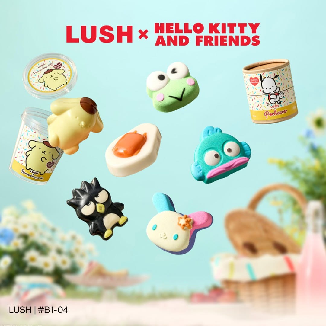 LUSH x Hello Kitty and Friends soaps