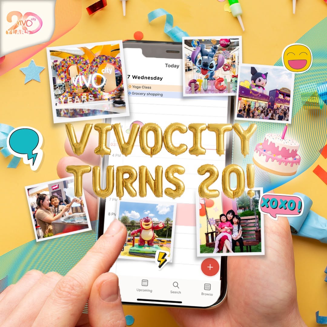 VivoCity 20th anniversary celebration