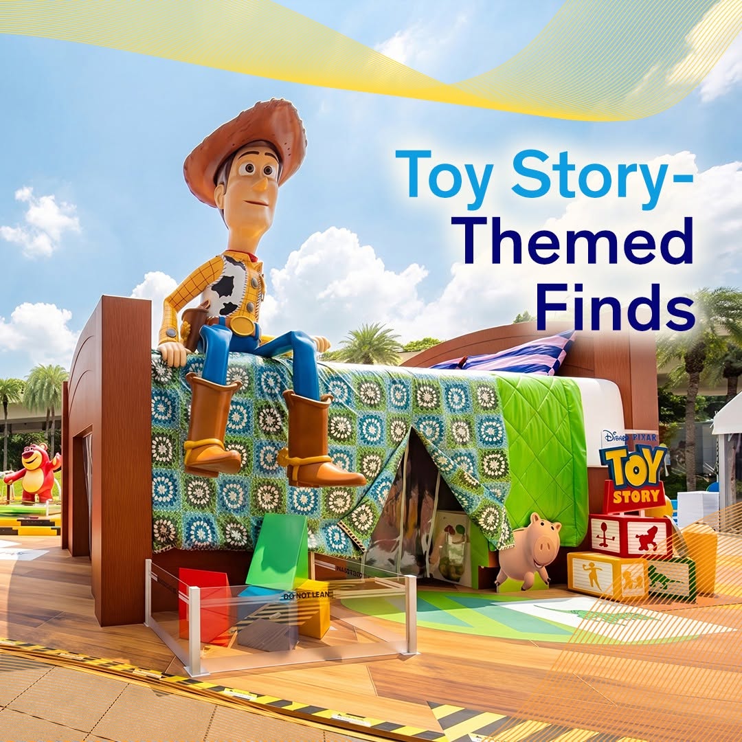 Toy Story-themed display at VivoCity