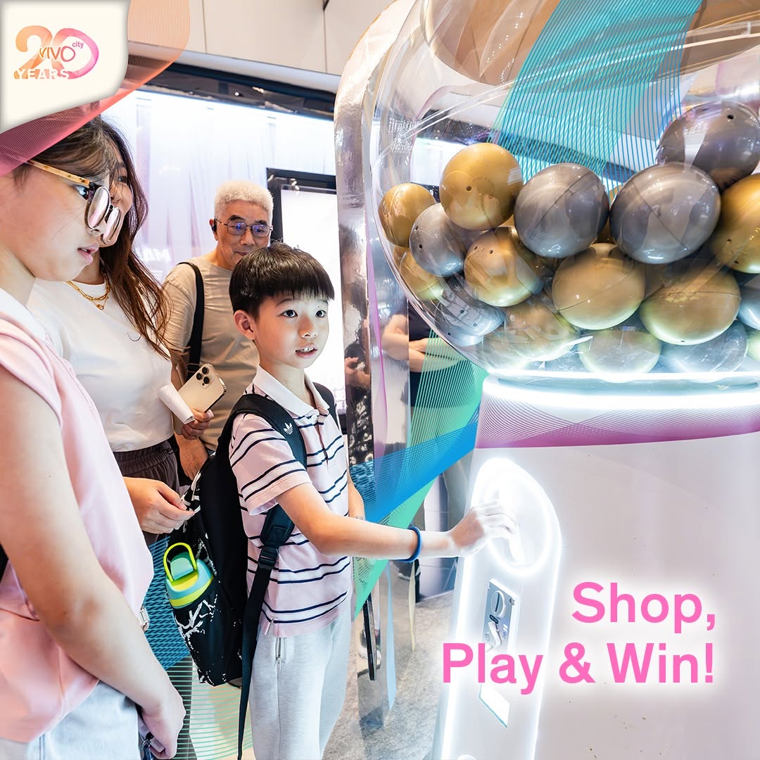VivoCity Shop, Play & Win event