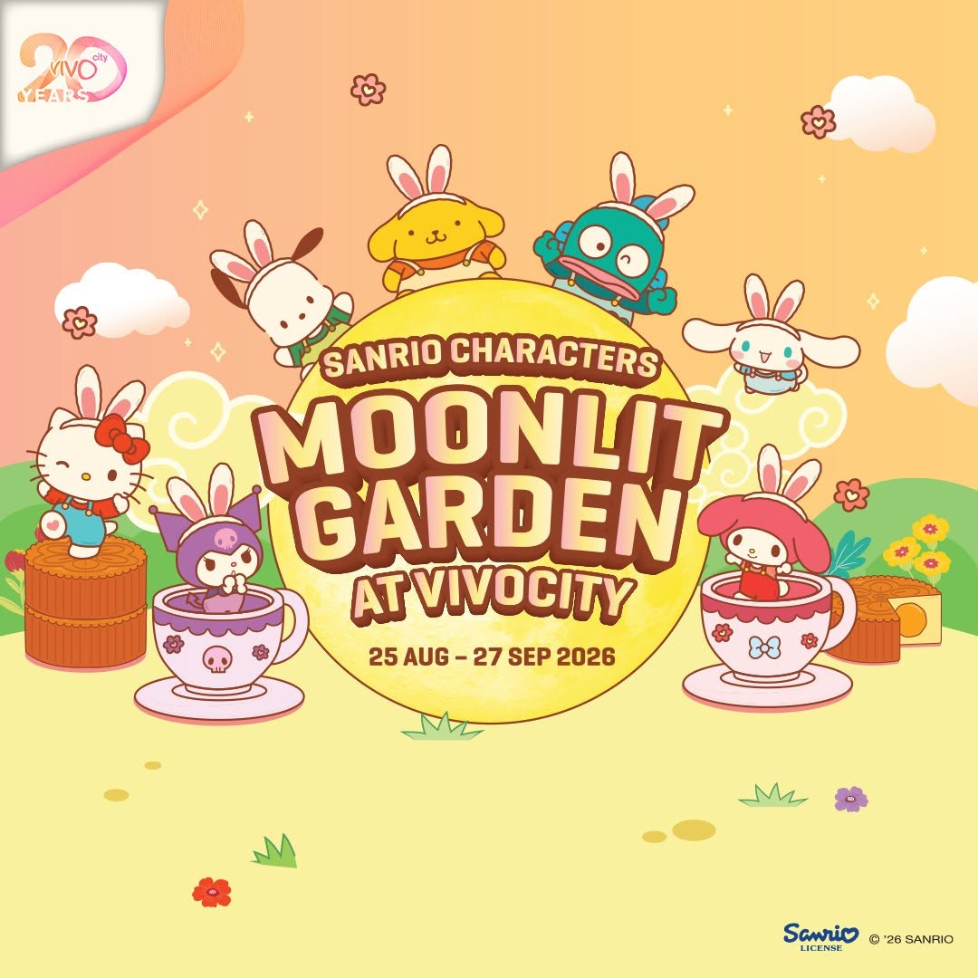 Sanrio Characters Moonlit Garden at VivoCity