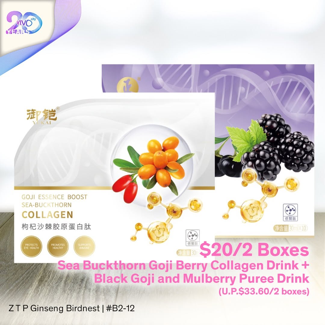 ZTP Ginseng Birdnest drink bundle offer