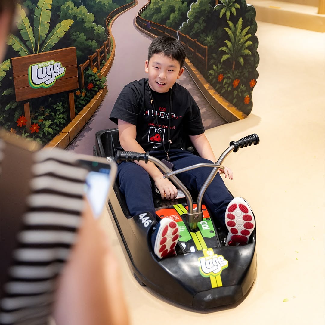 Luge display at Greater Sentosa Exhibition