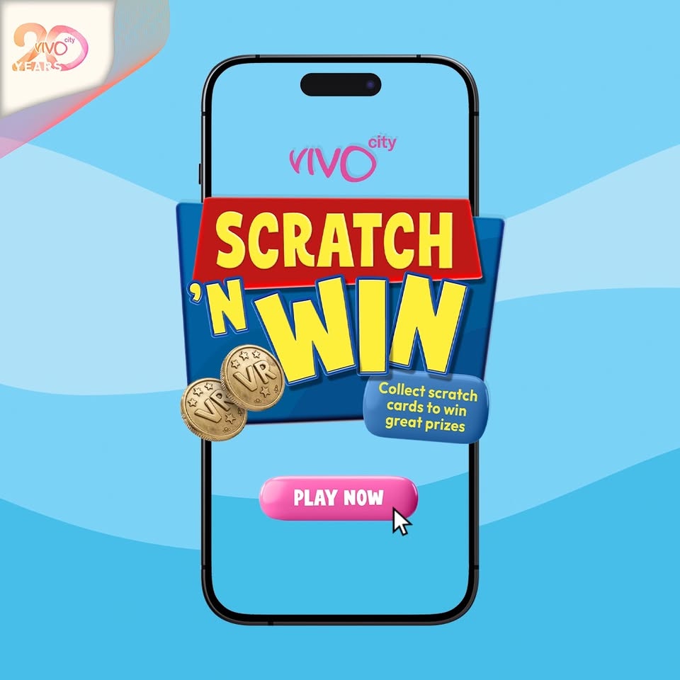 VivoCity Scratch n Win reward details