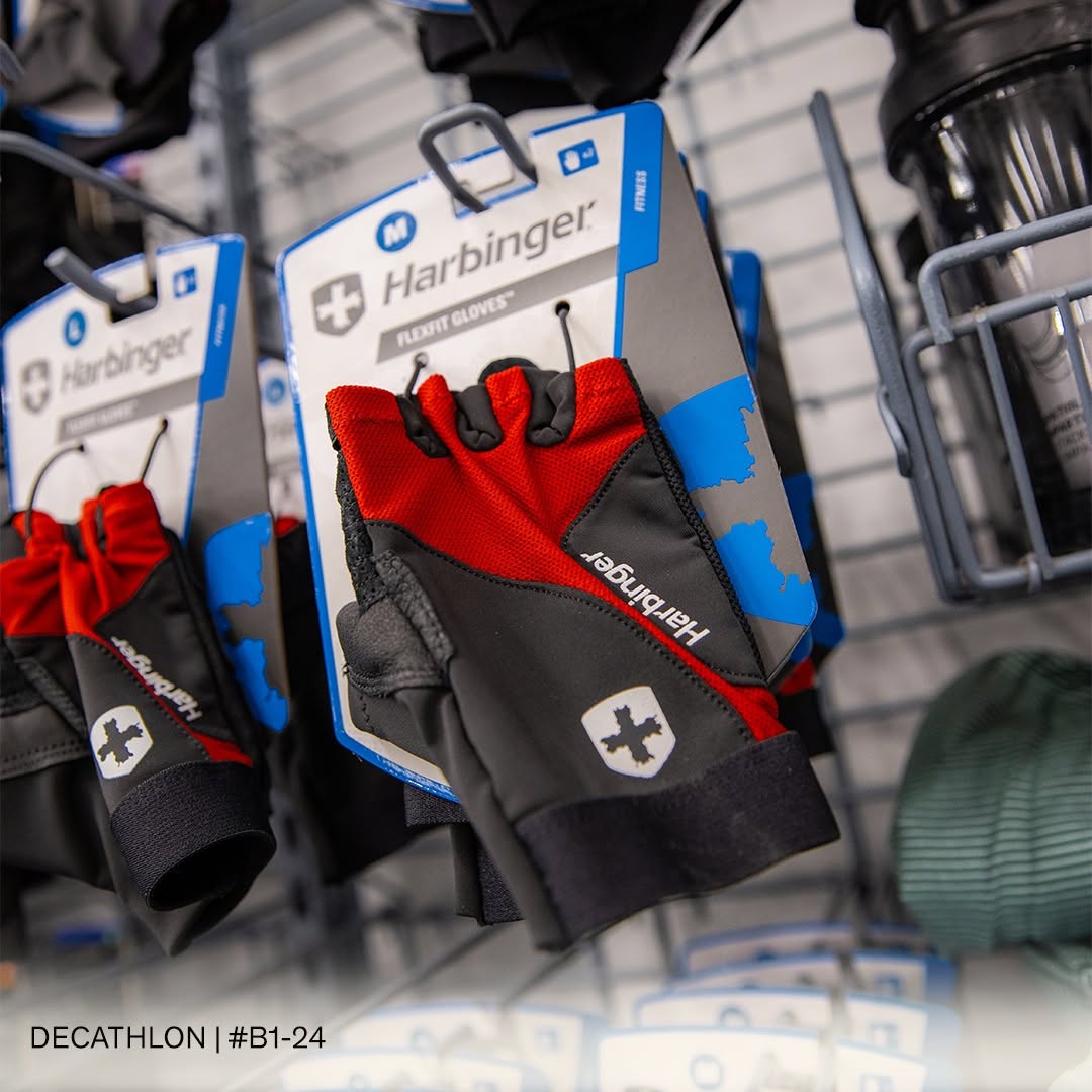 Harbinger Flexfit Gloves sold at Decathlon VivoCity