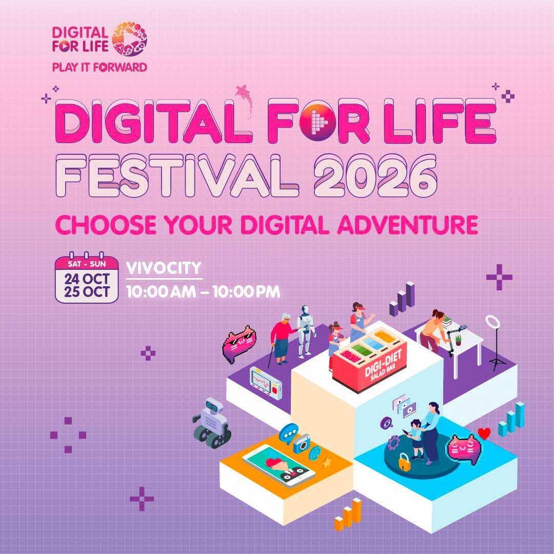 Digital for Life Festival at VivoCity