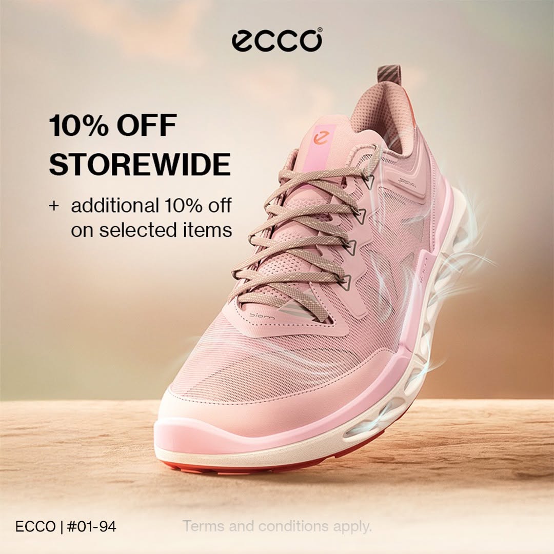 ECCO promotion at VivoCity