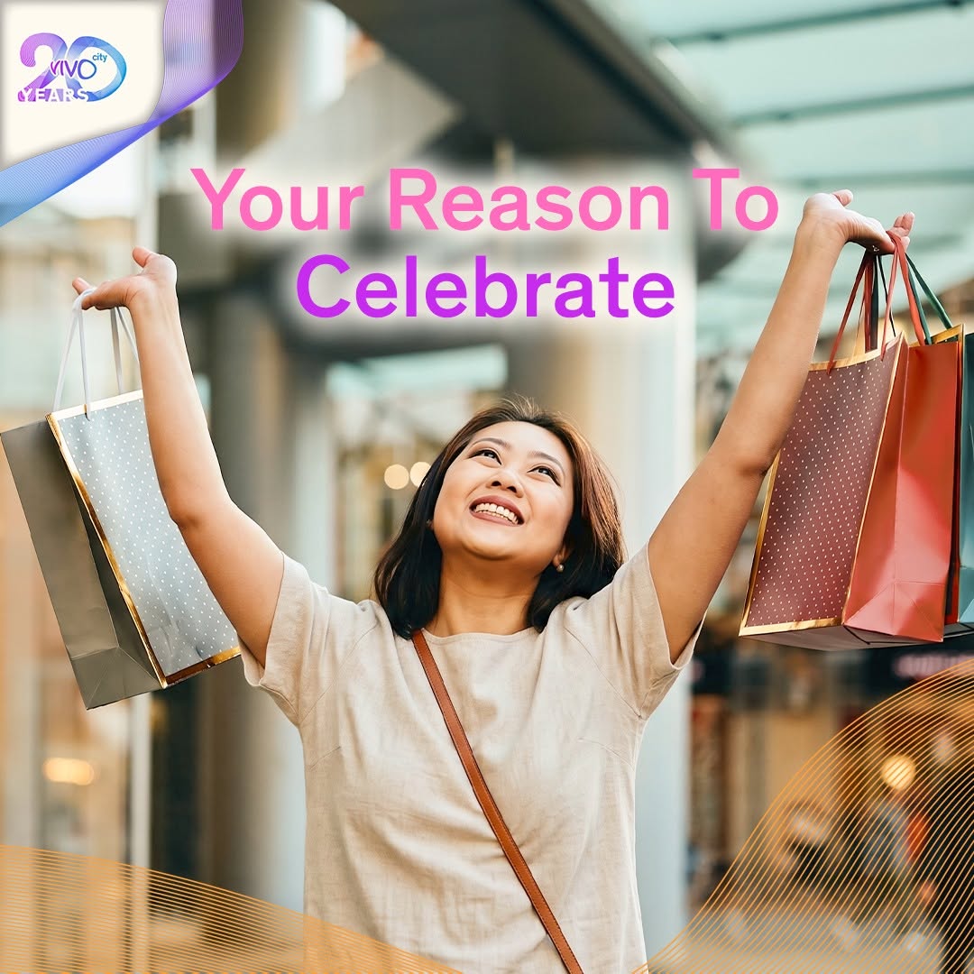VivoCity 20th Anniversary Offers: 20% Off AIBI, $20 Off andar, Free Pearl at