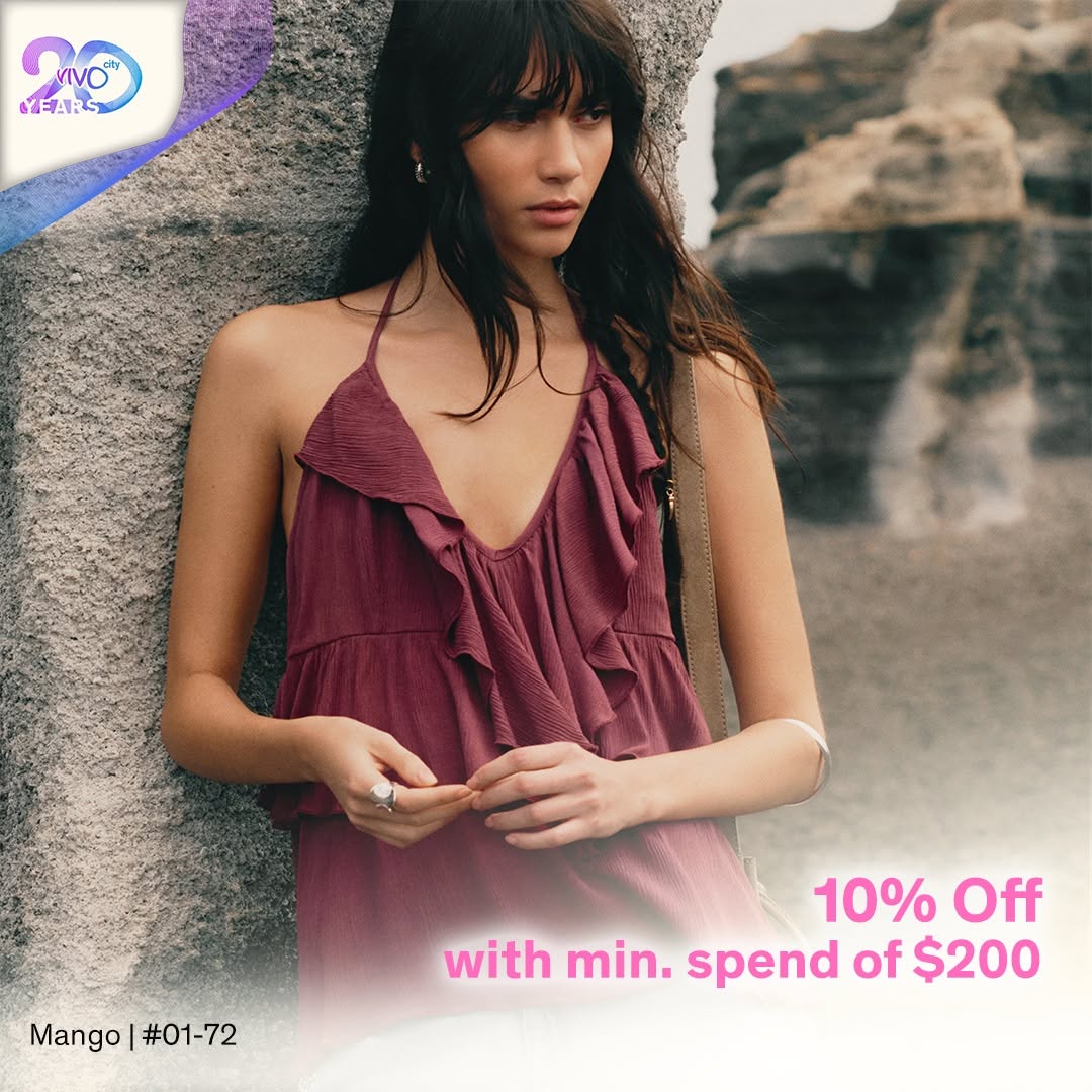 Mango promotion at VivoCity