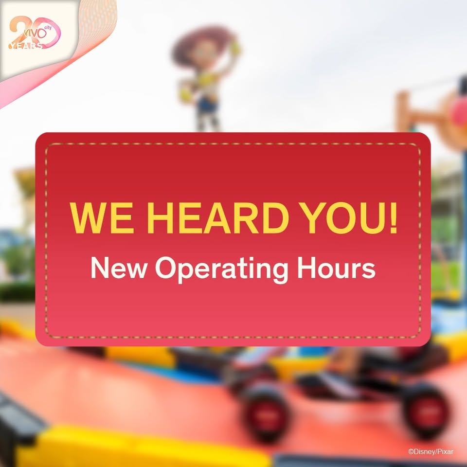 Toy Story Carnival new operating hours and extra rewards