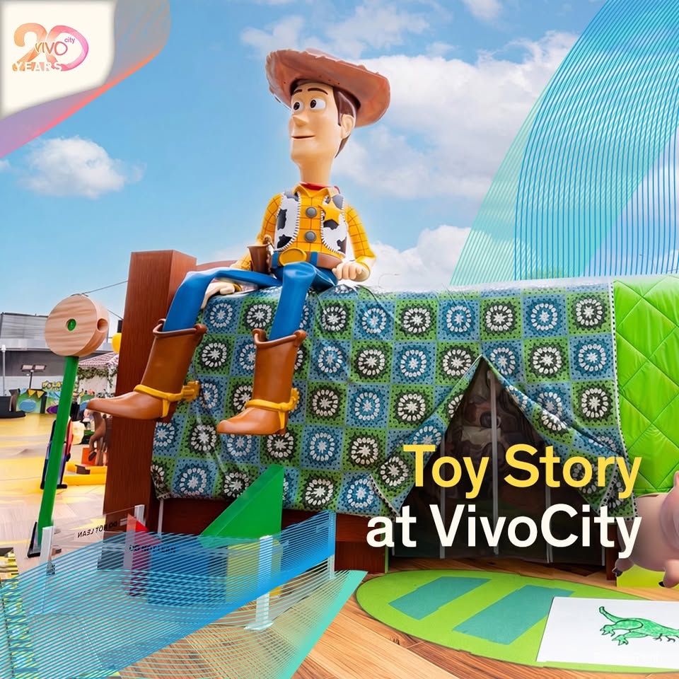 Disney and Pixar Toy Story Experience at VivoCity This June