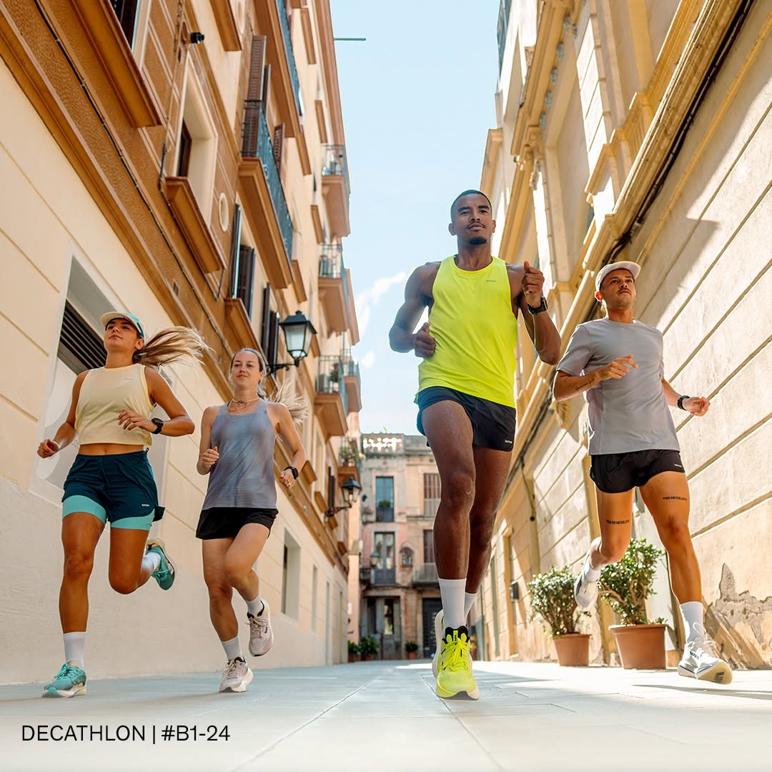 Decathlon athletic apparel and running gear
