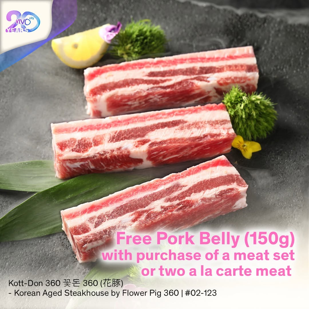 Kott-Don 360 promotion at VivoCity