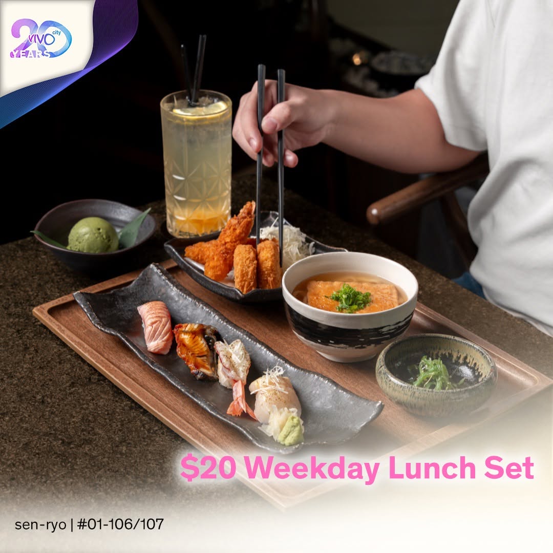 sen-ryo $20 weekday lunch set