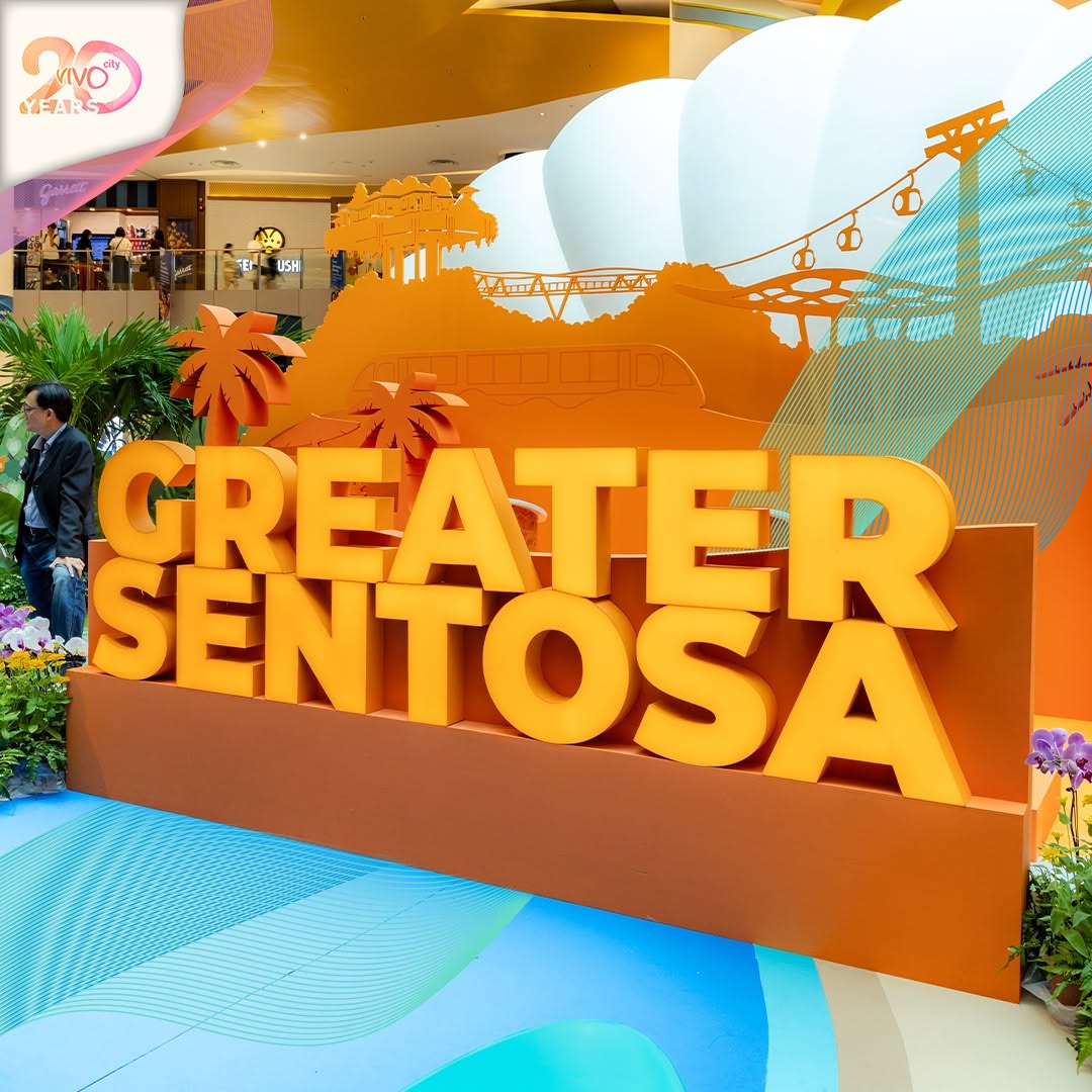 Greater Sentosa Exhibition at VivoCity Central Court Runs Till 5 July