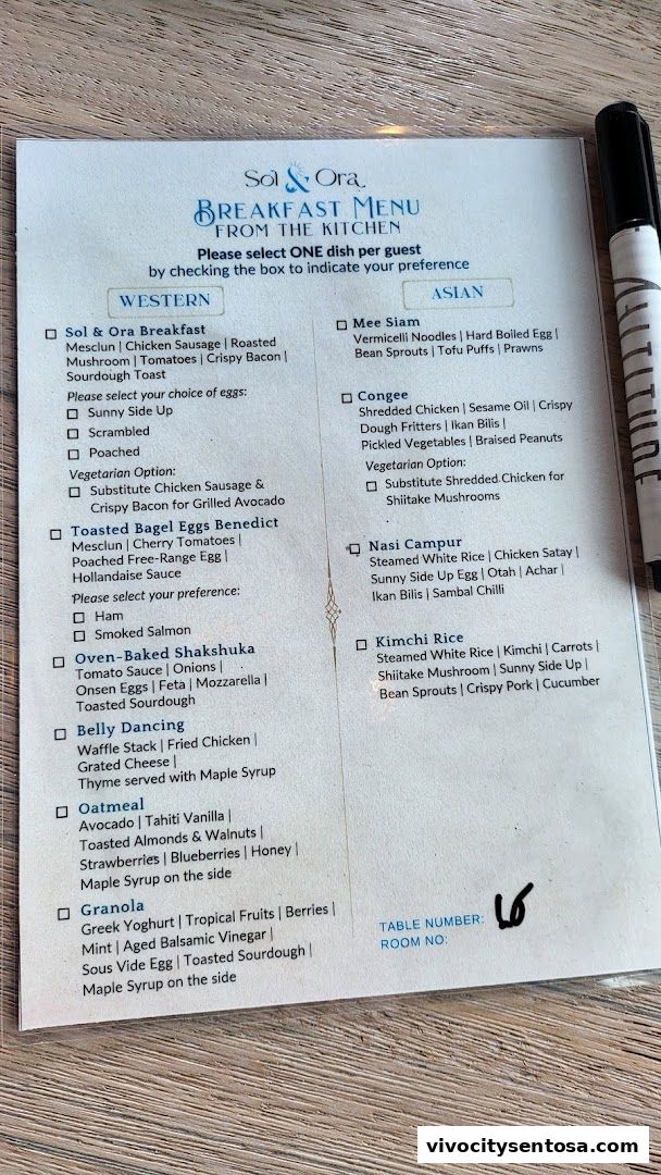 Menu page for 1-Altitude Coast Rooftop Bar