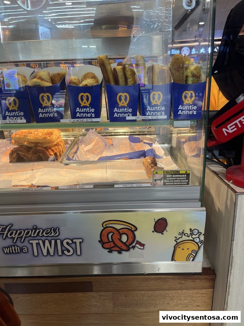 Auntie Annes Soft Pretzels Vivo City