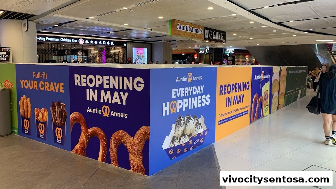Auntie Annes Soft Pretzels Vivo City