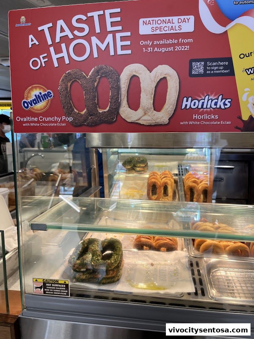 Auntie Annes Soft Pretzels Vivo City