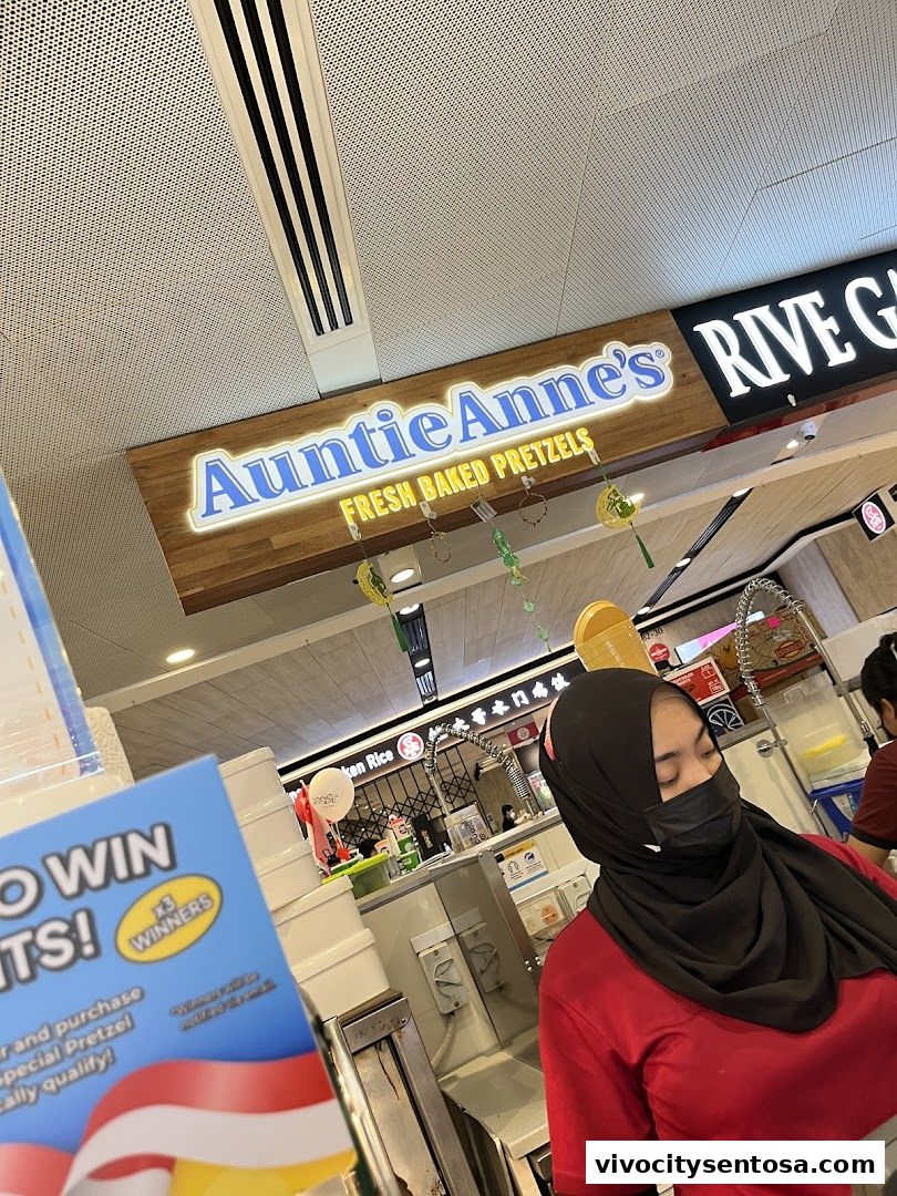 Auntie Annes Soft Pretzels Vivo City