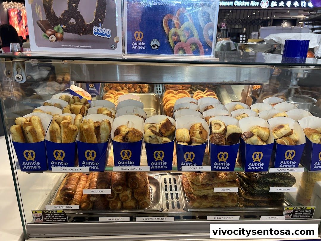 Auntie Annes Soft Pretzels Vivo City