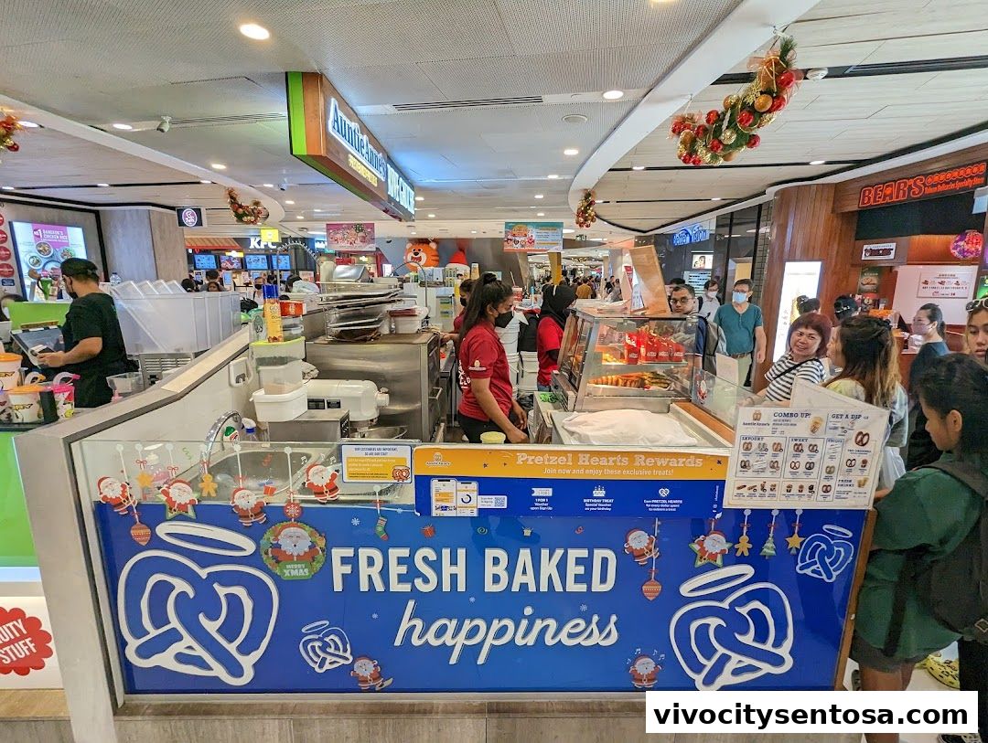 Auntie Annes Soft Pretzels Vivo City