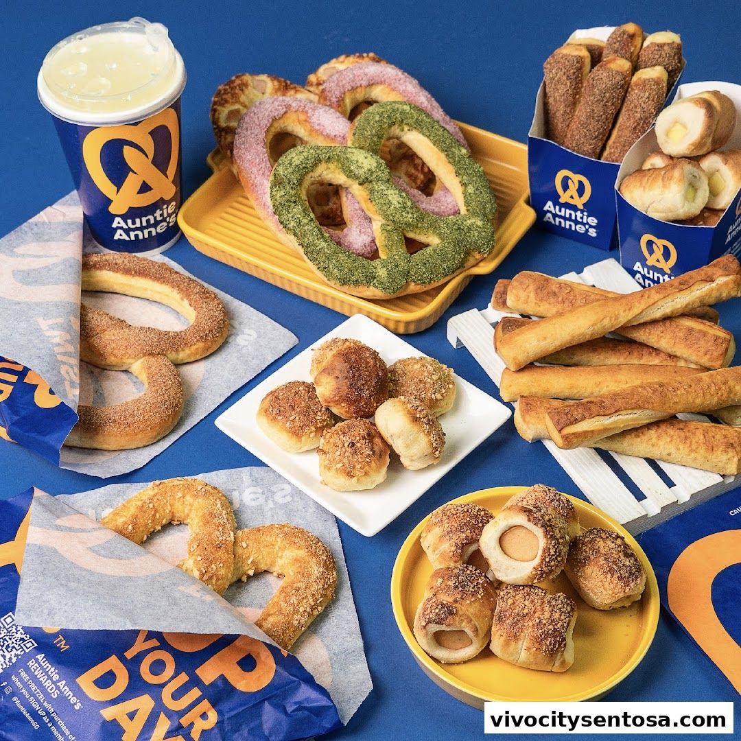 Auntie Annes Soft Pretzels Vivo City