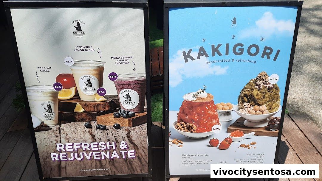 Baristart Coffee Singapore Sentosa