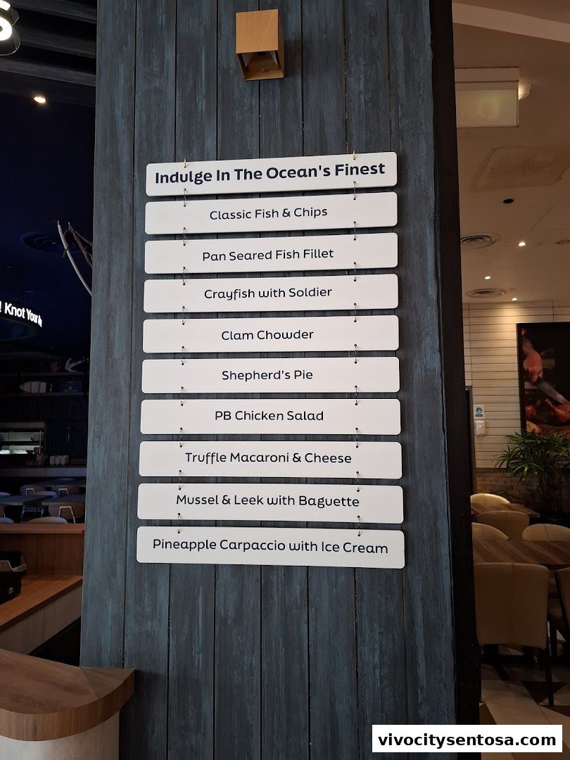 Menu page for BatterCatch - VivoCity