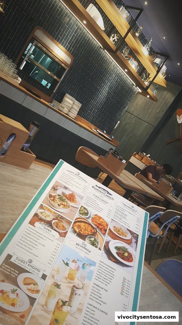 Menu page for BatterCatch - VivoCity