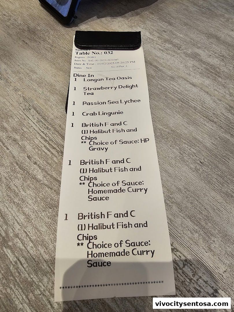 Menu page for BatterCatch - VivoCity
