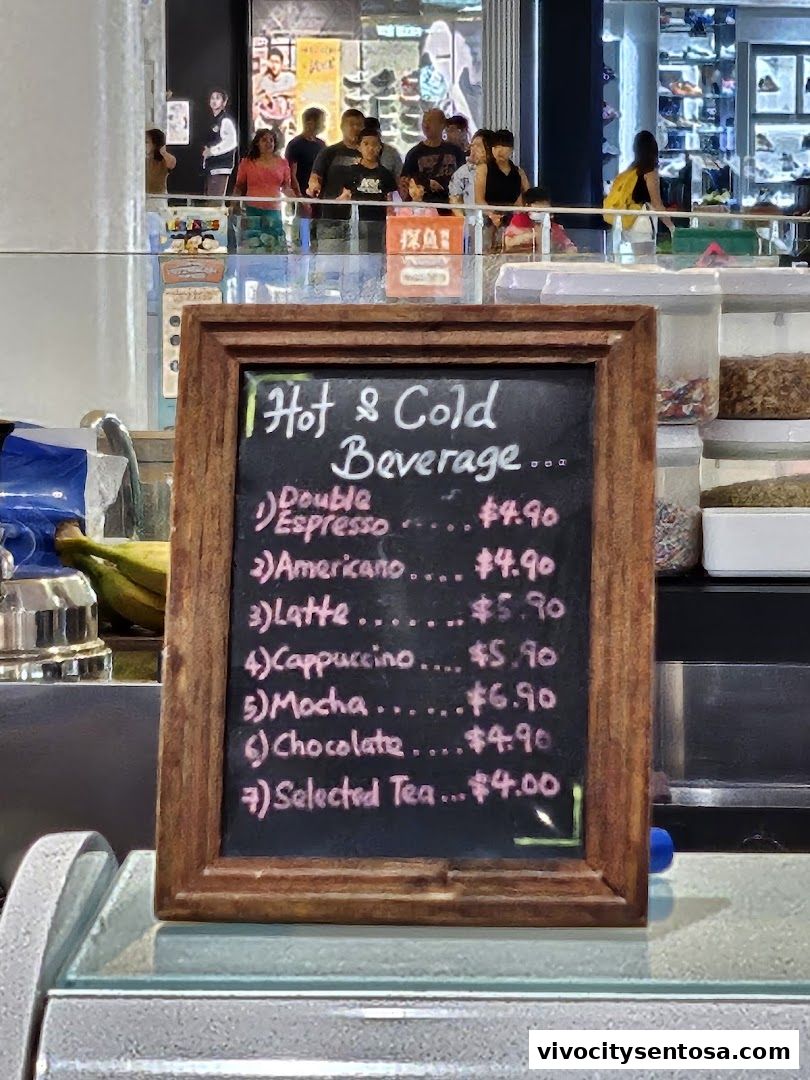 Menu page for Ben  Jerrys