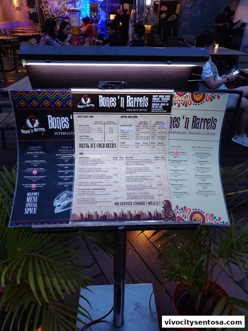 Bones n Barrels Sentosa