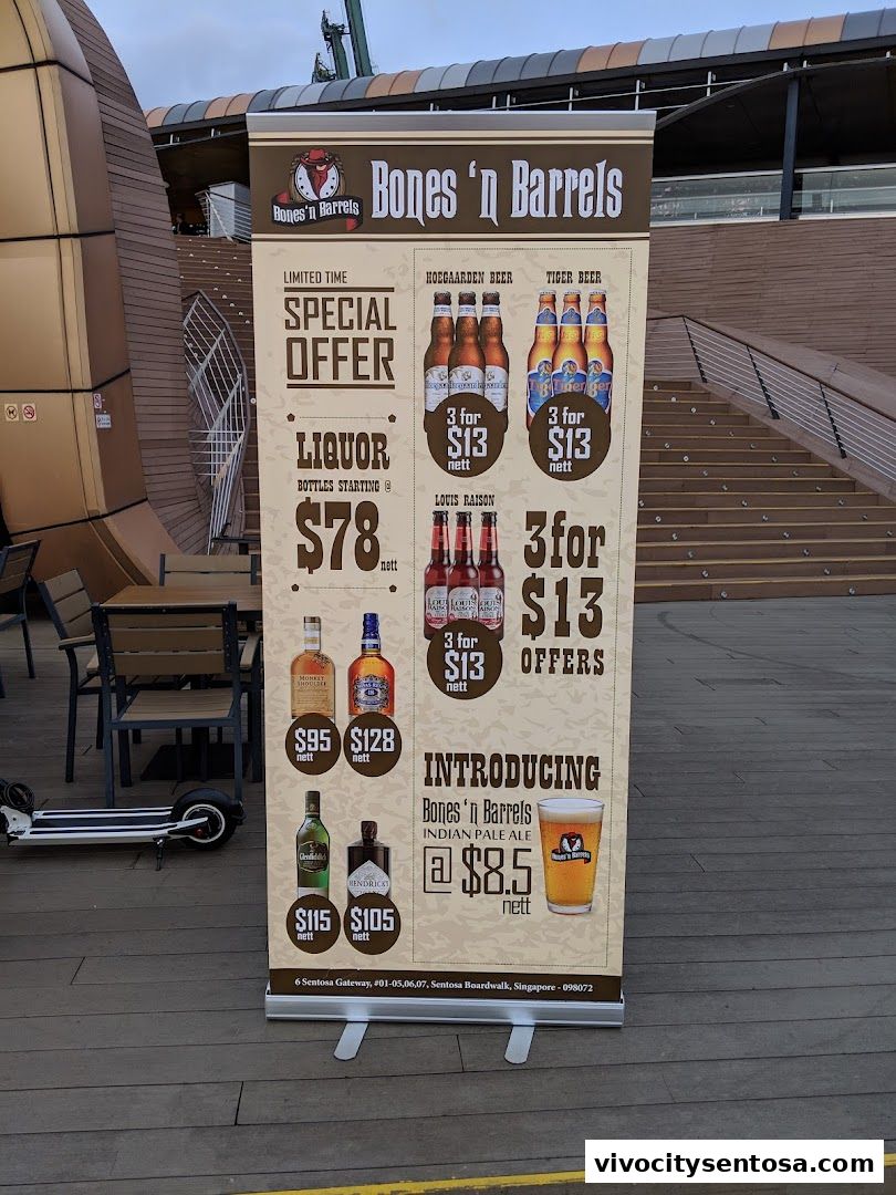 Bones n Barrels Sentosa