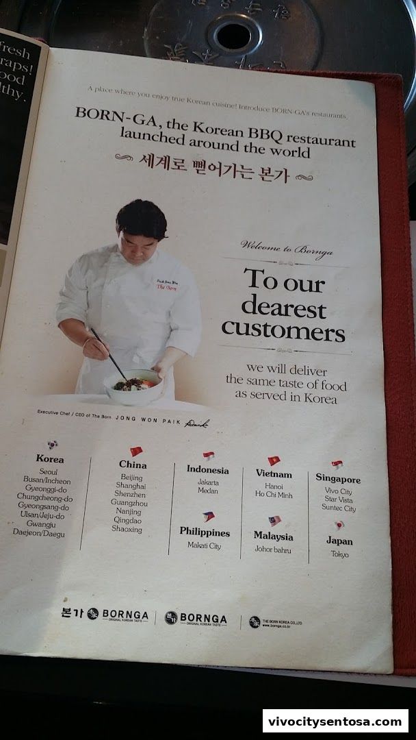 Bornga Singapore  VivoCity