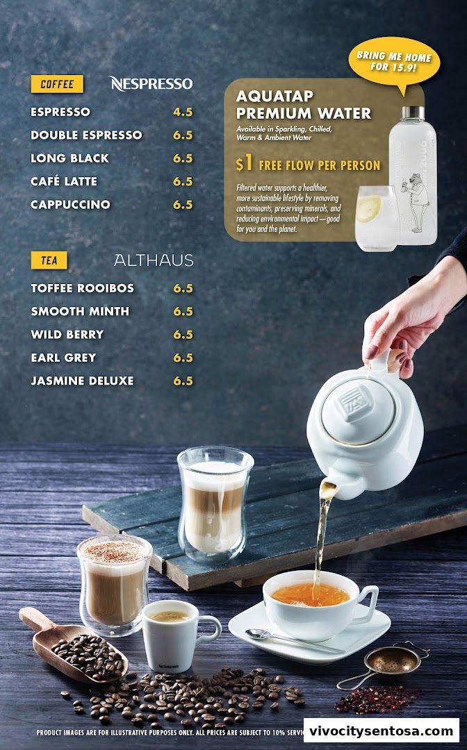 Menu page for Brotzeit German Beer Bar and Restaurant - VivoCity